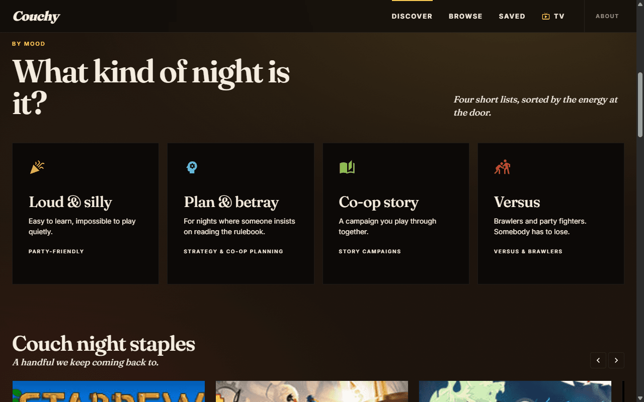 Couchy screenshot 1