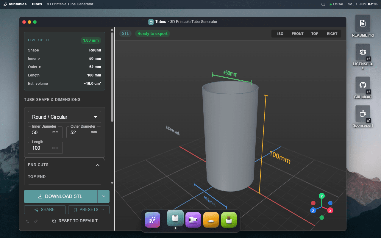 Mintables screenshot 1
